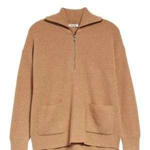 Glenbrook Half Zip Wool Blend Sweater